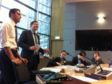 Martin Selmayr, chef de cabinet de Jean-Claude Juncker, répond aux questions des étudiants